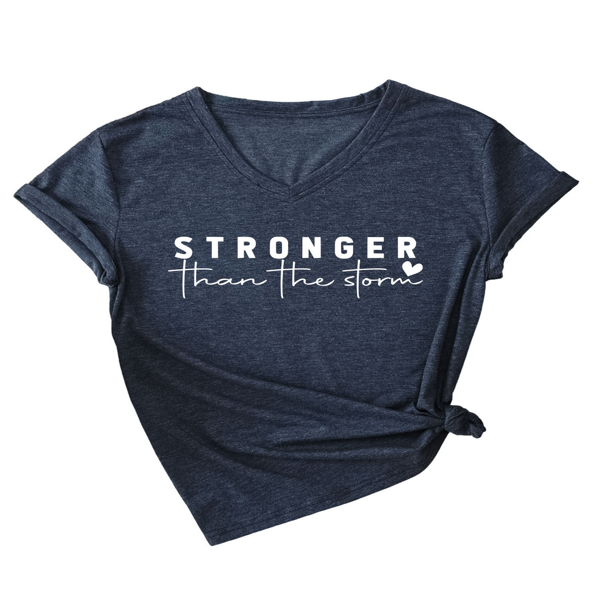 BASIC V NECK TEE FOR WOMEN SOFT AND STYLISH_CWTTS1470