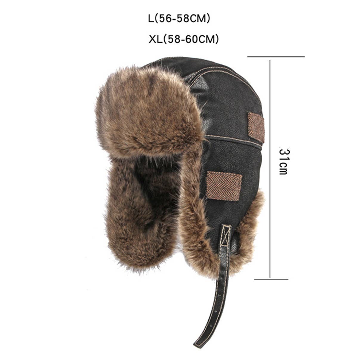 Winter Ear Protection Warm Riding Motorcycle Cap_Cwah1923