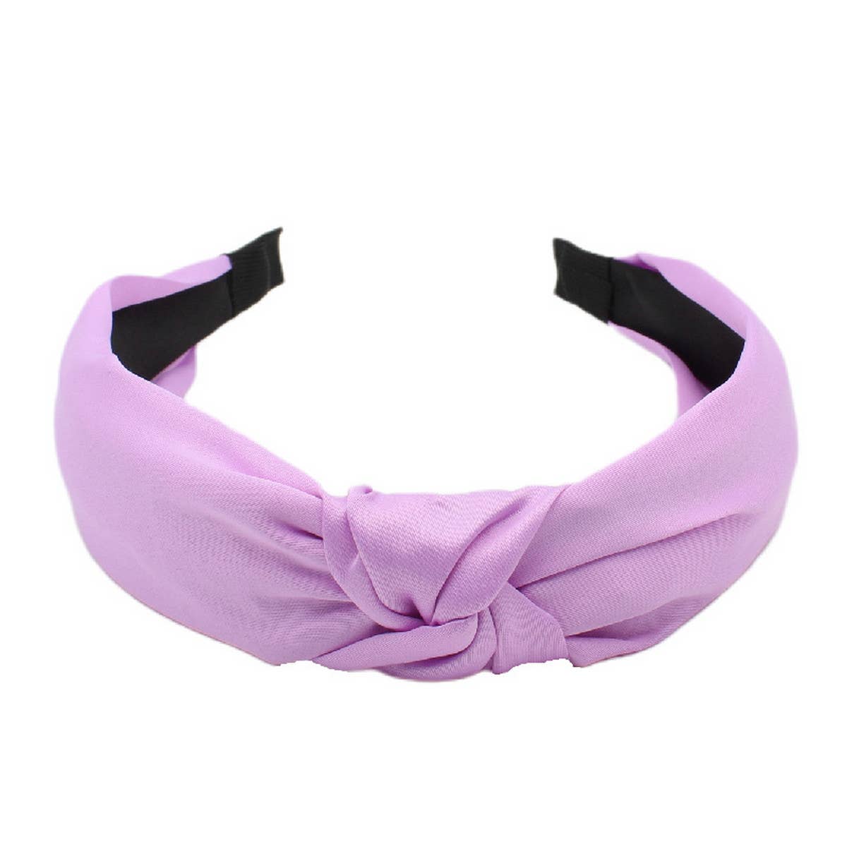 SOLID COLOR CROSS KNOT HEADBAND_CWAHA1668