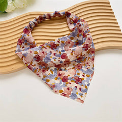 SATIN CLOTH TURBAN TRIANGLE HAIR ACCESSORIES_CWAHA4152