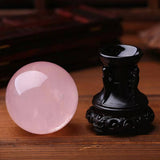 NATURAL ROSE QUARTZ CRYSTAL BALL_CWMM8113