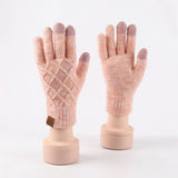 ADULT WINTER WARM KNITTED TOUCHSCREEN GLOVES_CWAG0414