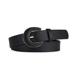 SIMPLE LYCHEE PRINT EMBELLISHED JEANS BELT_CWASC0574