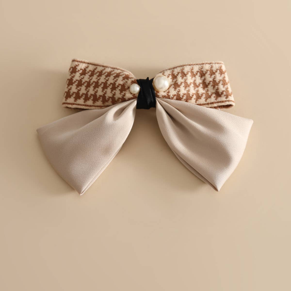 NEW KNITTED HIGH GRADE BOW HAIRPIN_CWAHA1805