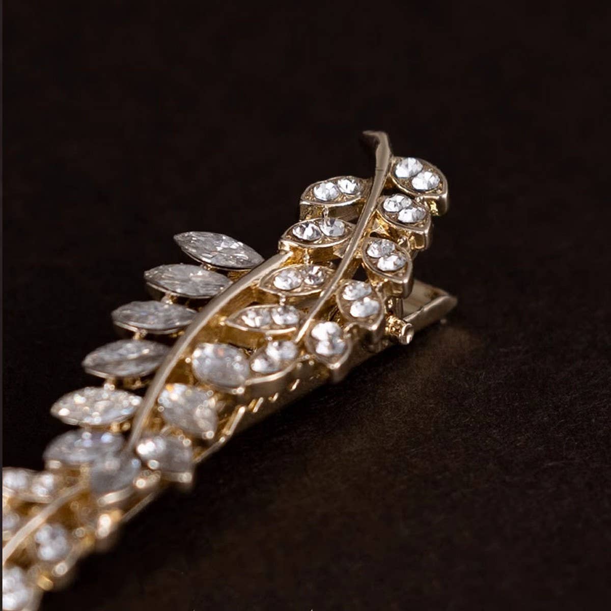 SIDE BANGS CLIP STRAIGHT CLIP ZIRCON HAIRPIN_CWAHA4699