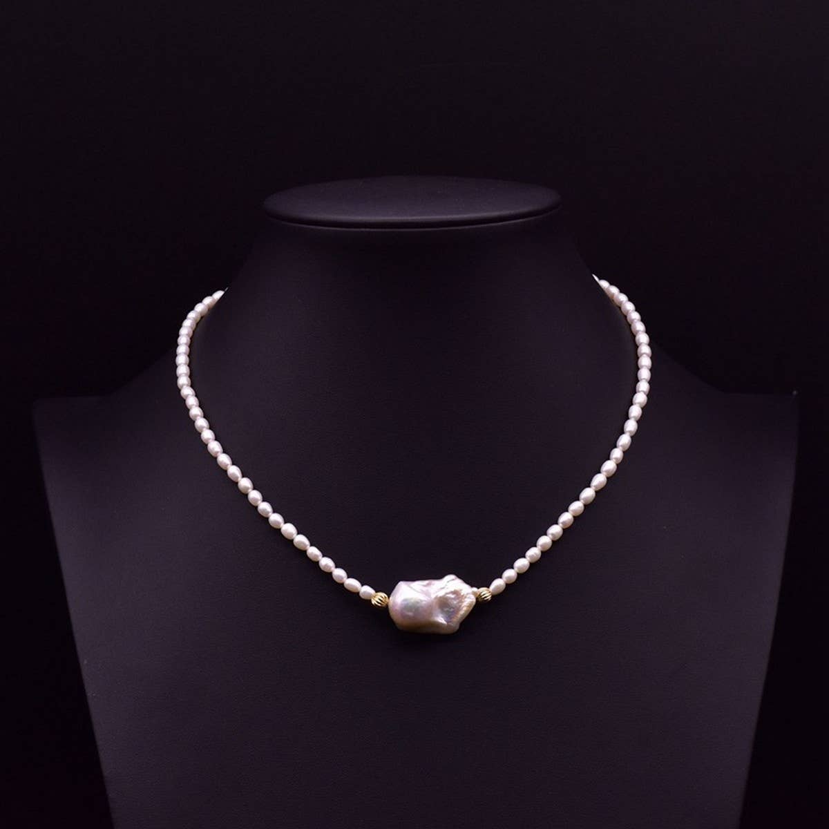 HIGH END FASHION HANDMADE PEARL NECKLACE SET_CWAJE3906