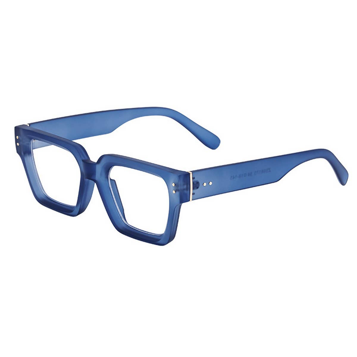 FASHION SQUARE FRAME GLASSES PLAIN GLASSES_CWASG0742