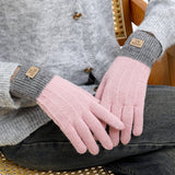 Winter Cashmere Touch Screen Plus Fleece Gloves_Cwag0186
