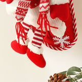 LARGE SANTA SNOWMAN STOCKING GIFT BAG_CWAJE05374