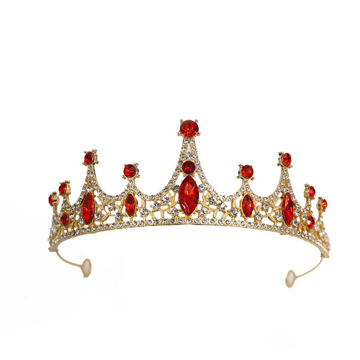Wedding Accessories Crystal Bridal Crown Tiaras_Cwmm2010