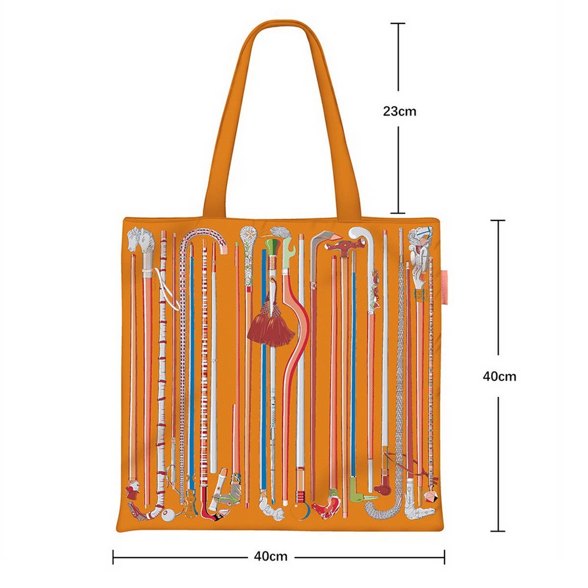 STUDENT CANVAS TOTE BAG SPACIOUS DESIGN_CWAB5138
