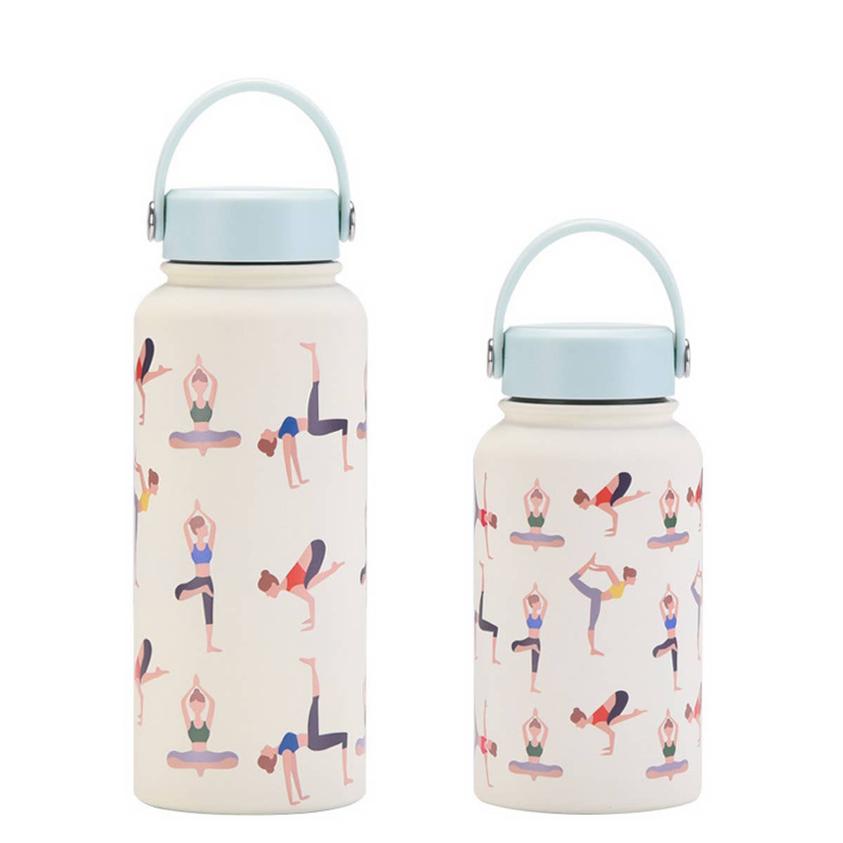 2024 NEW YOGA THEME INSULATED WATER CUP_CWMM0984