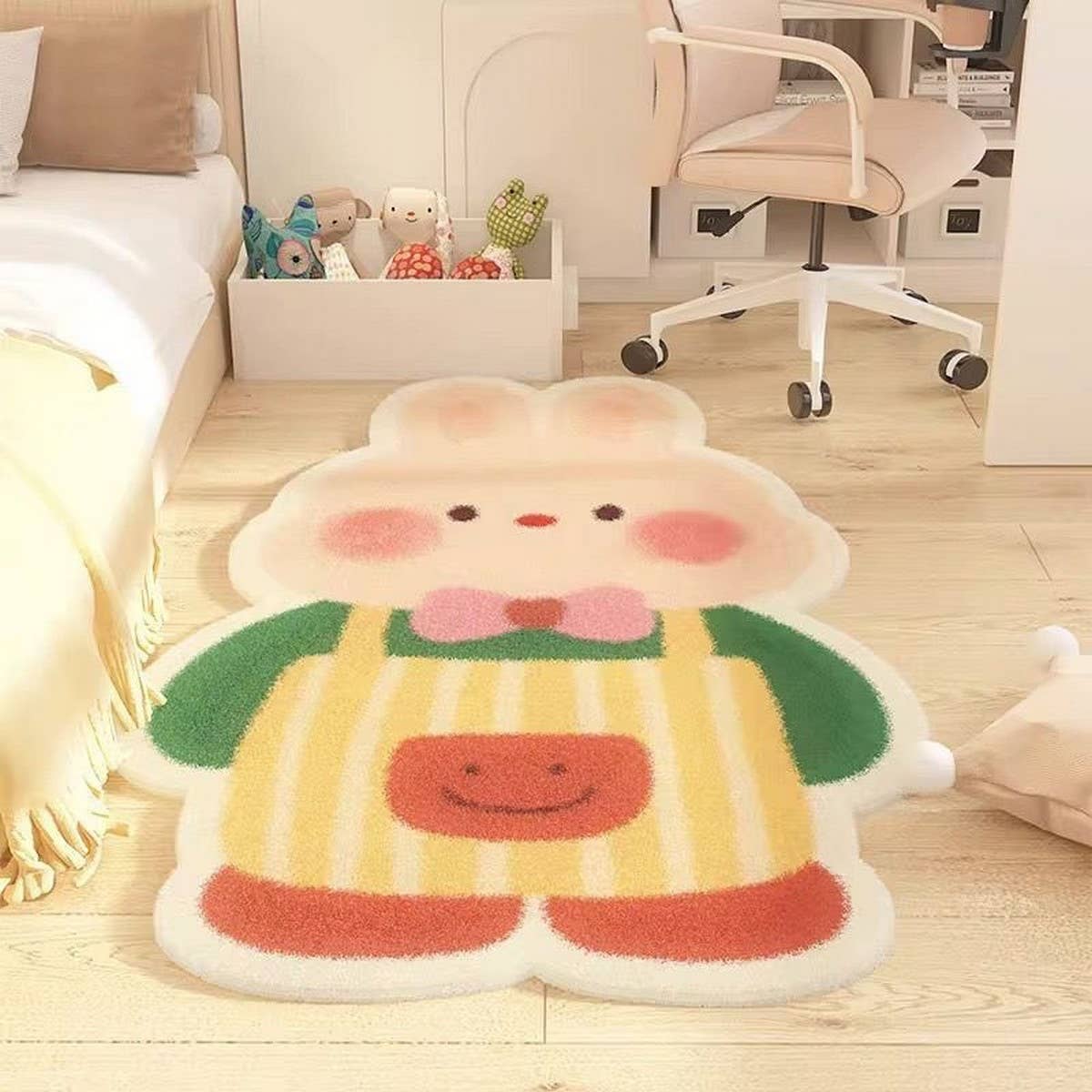 CUTE CARTOON FLEECE RUG FOR BEDROOM LIVING ROOM_CWMM7515