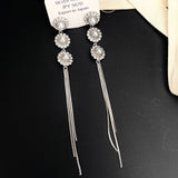 LIGHT LUXURY HIGH END PEARL TASSEL STUD EARRINGS_CWAJE1318
