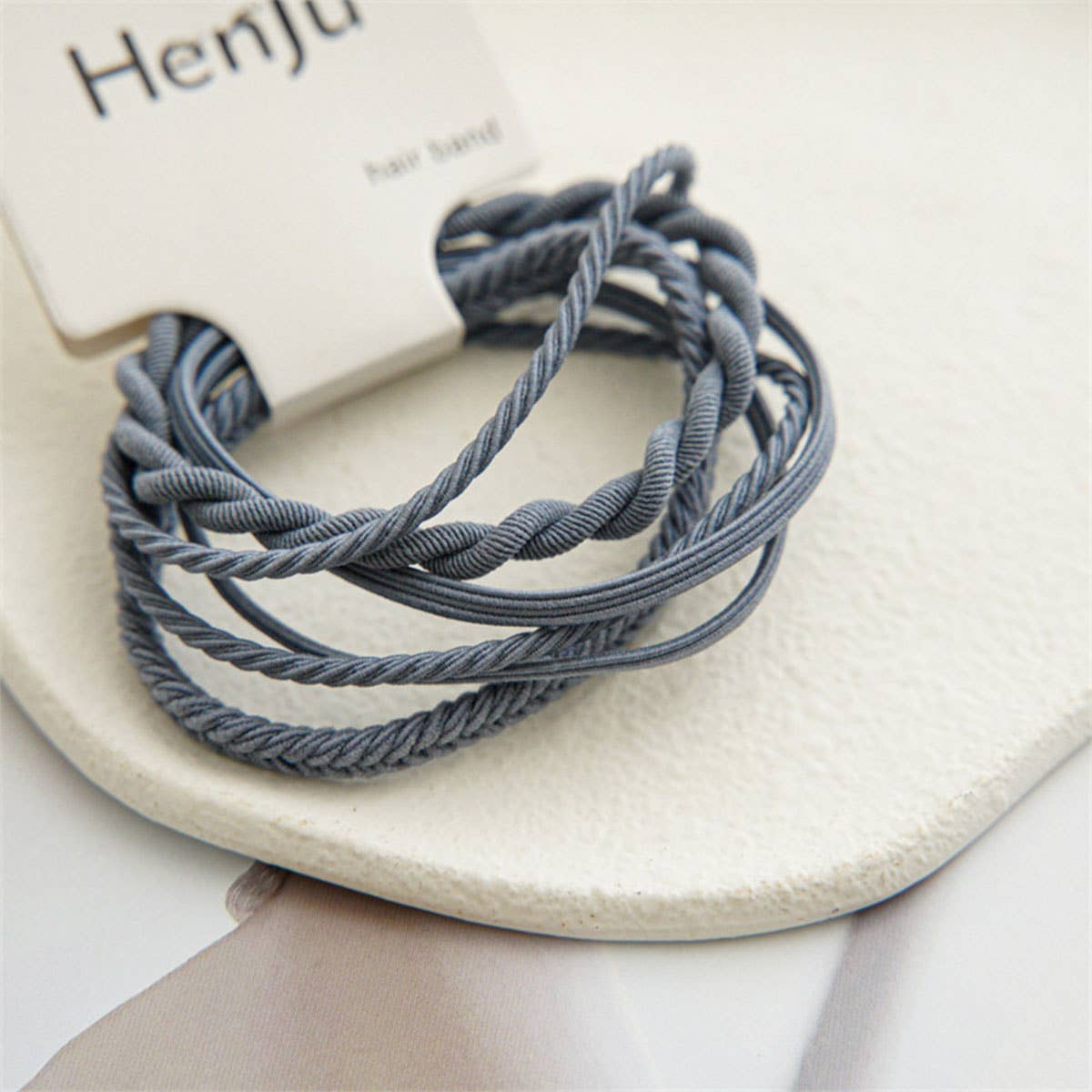 4PCS BRAIDED ELASTIC HAIR TIES SET FOR WOMEN_CWAHA0334