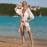 LACE LONG TRANSPARENT EMBROIDERED DRESS_CWMM1226