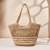 Women Hollow Large Capacity Portable Woven Bag_Cwab1970