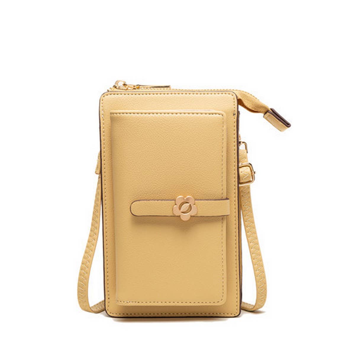 FASHION TRENDY ZIPPER BUCKLE WALLET_CWAB2333