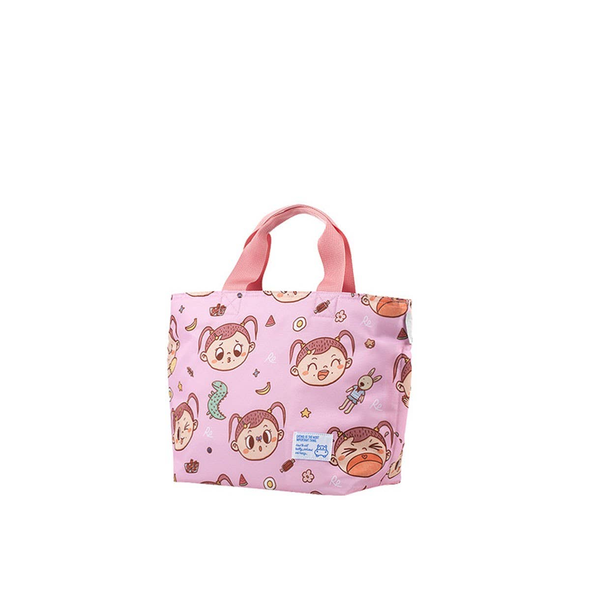 CUTE PRINTED WATERPROOF PORTABLE BENTO BAG_CWAB1829