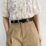 FASHION RETRO HOLLOW SIMPLE WOMENS BELT_CWABE0665