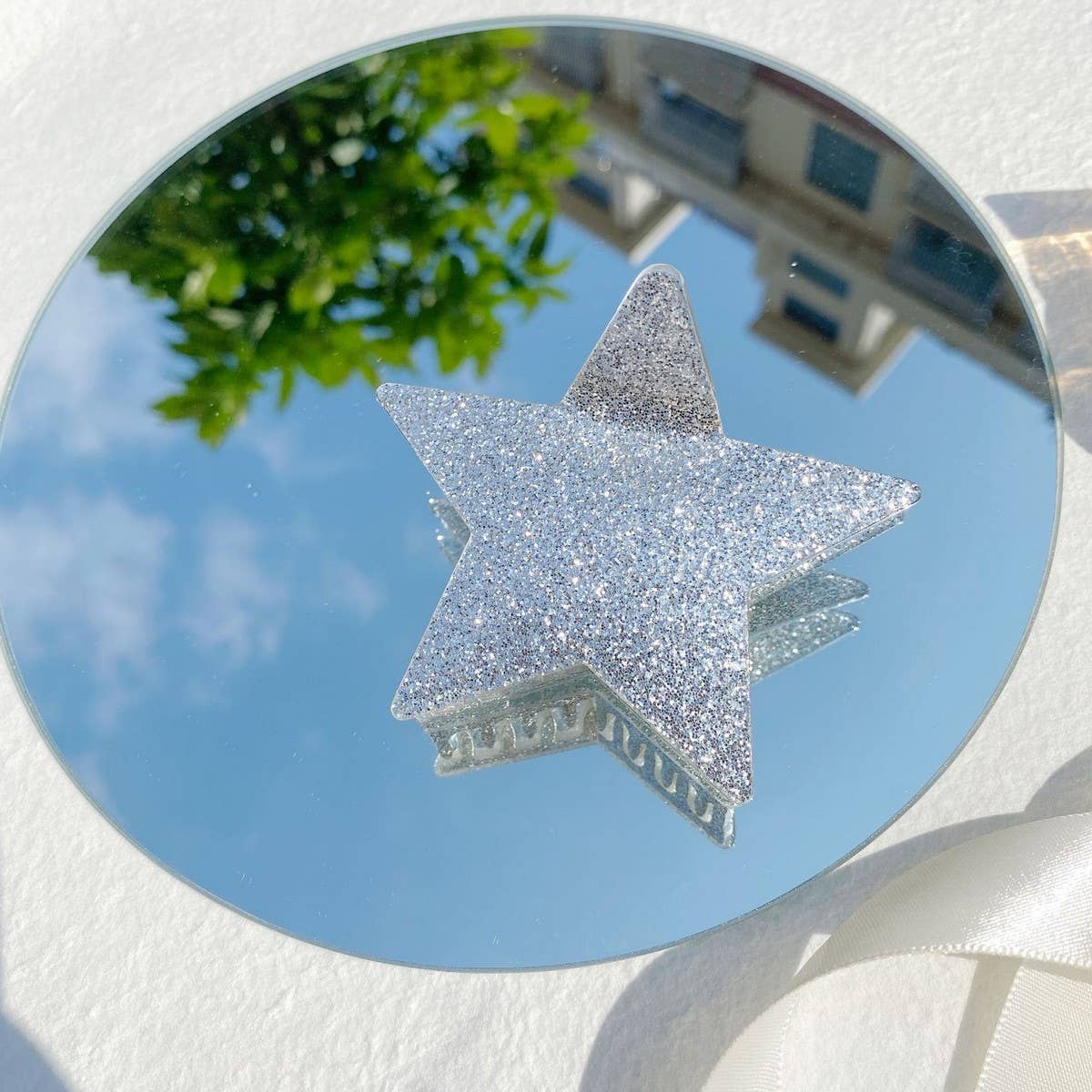 Y2K Star Hair Claw Colorblock Dopamine Style_Cwaha0568