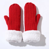 ADULT PLUS VELVET KNITTED WOOL FINGERLESS GLOVES_CWAG0256