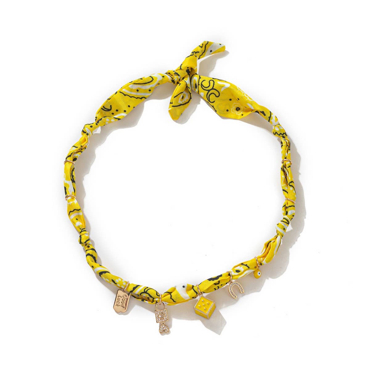 Trendy Colorful Scarf Pendant Necklace For Women_Cwaje05668