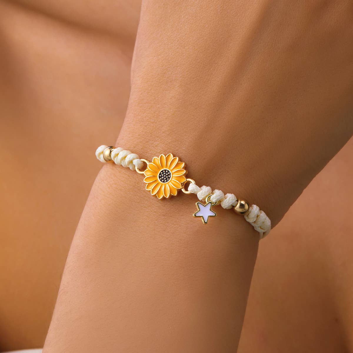 2024 NEW ALL MATCH DAISY SUNFLOWER BRACELET_CWAJE2419
