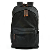 Vintage Waxed Canvas Outdoor Backpack Unisex_Cwab5527