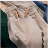 Cwmm1832_Cotton Linen Household Kitchen Apron Work Apron