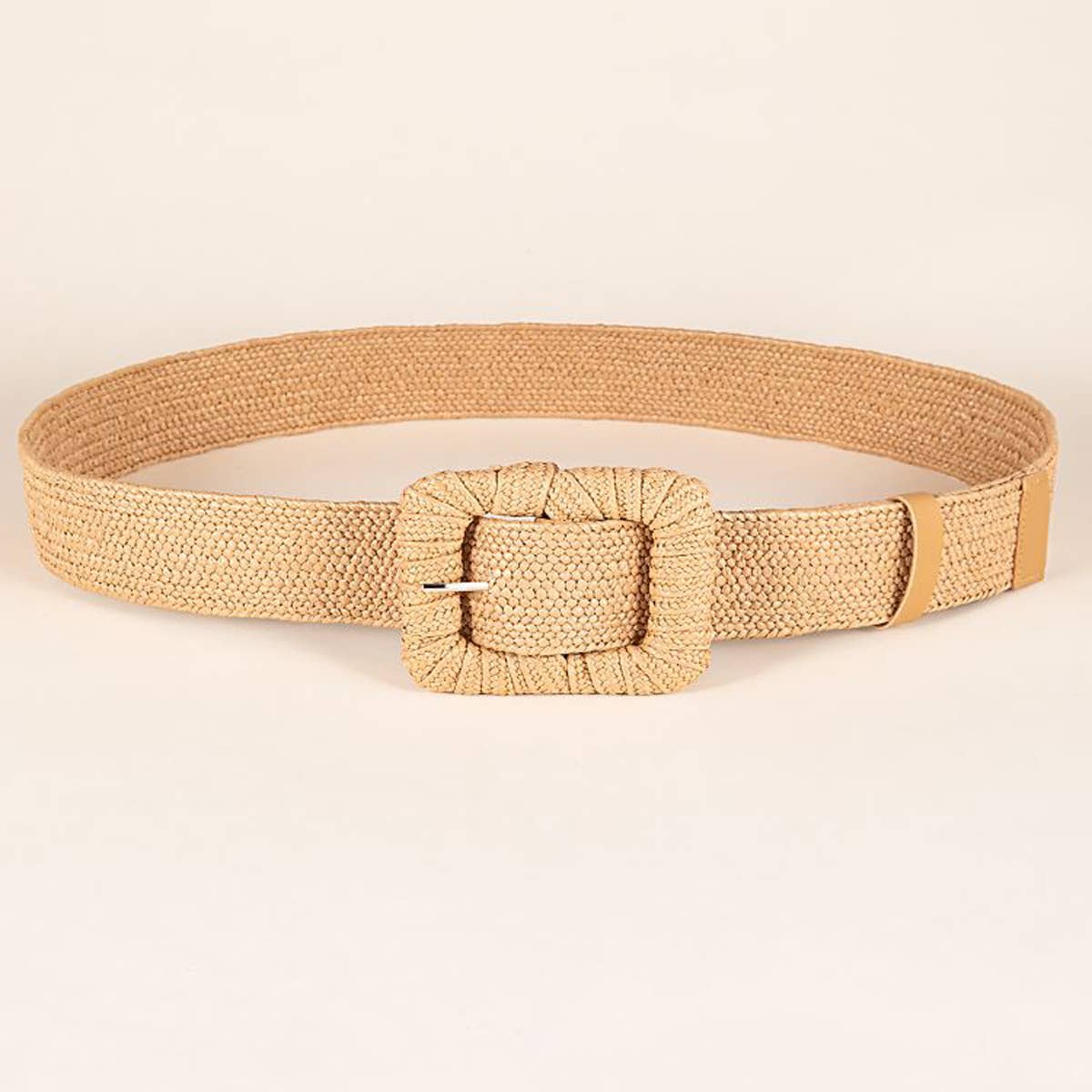 Ven Square Buckle Elastic Waistband_Cwabe0438