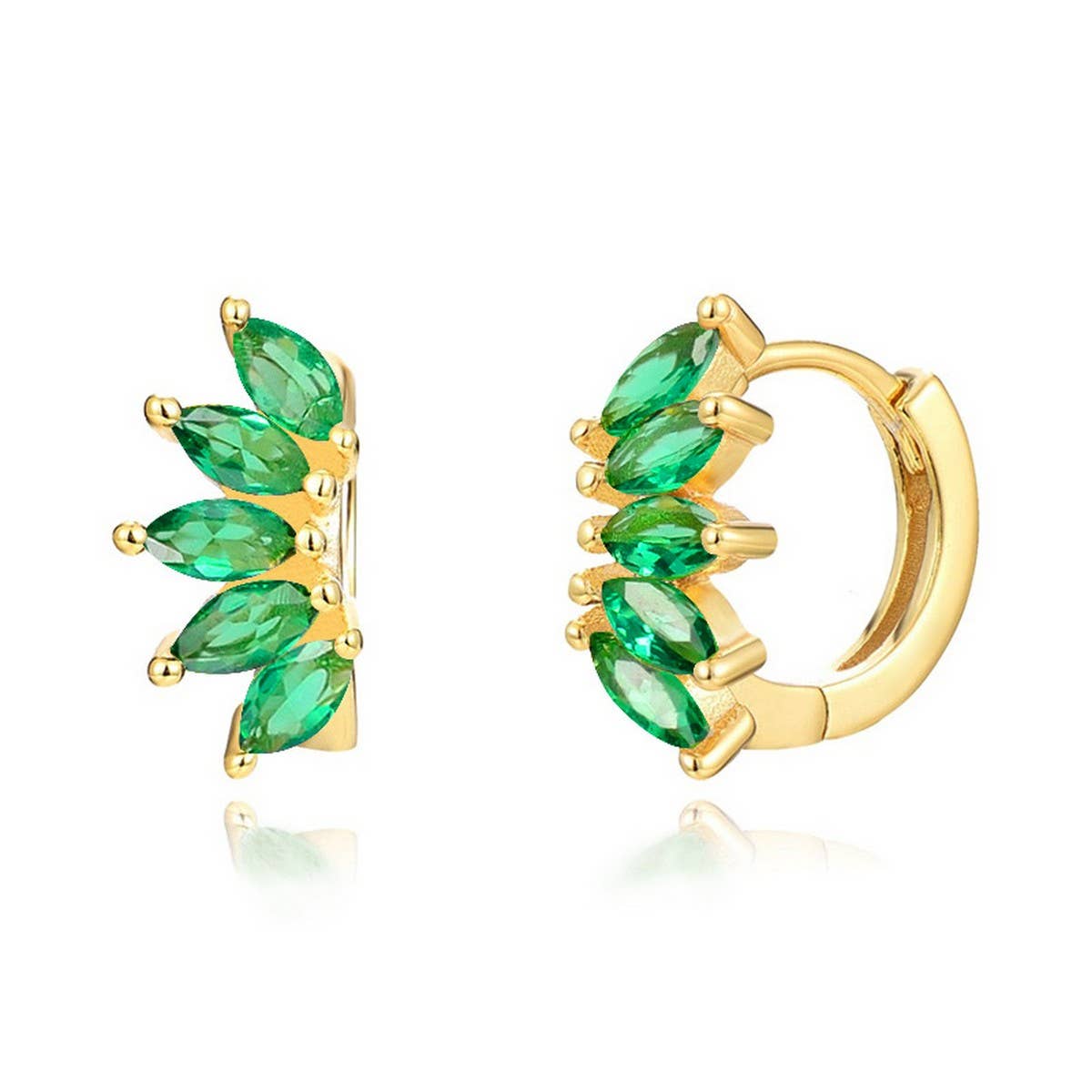 Versatile Symmetrical Statement Earrings