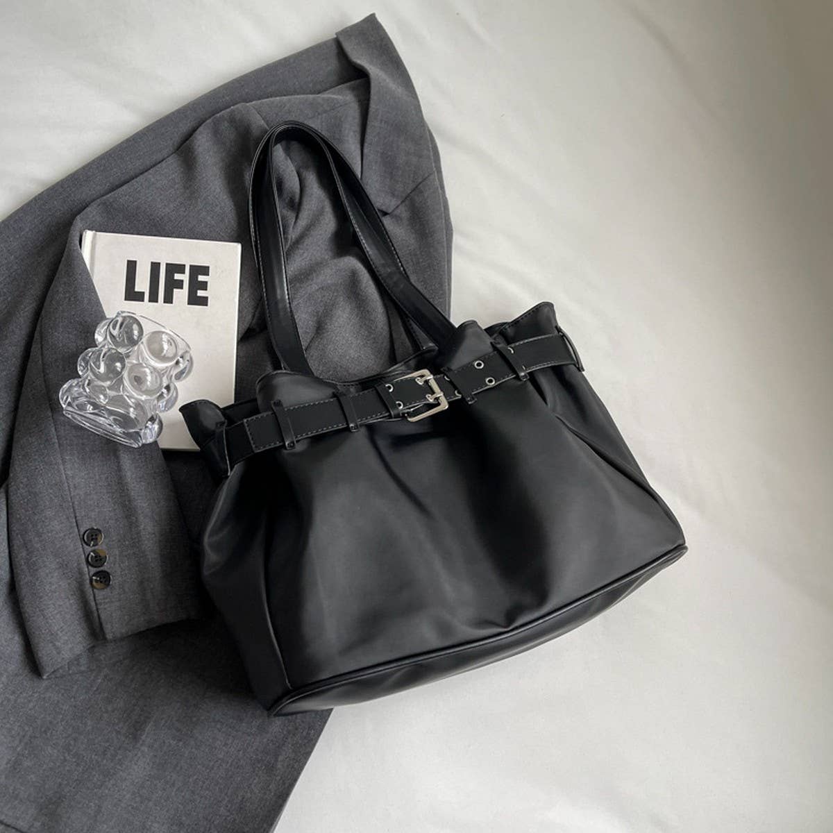 2024 N Casual Lightweight Simple Bucket Bag_Cwab3284