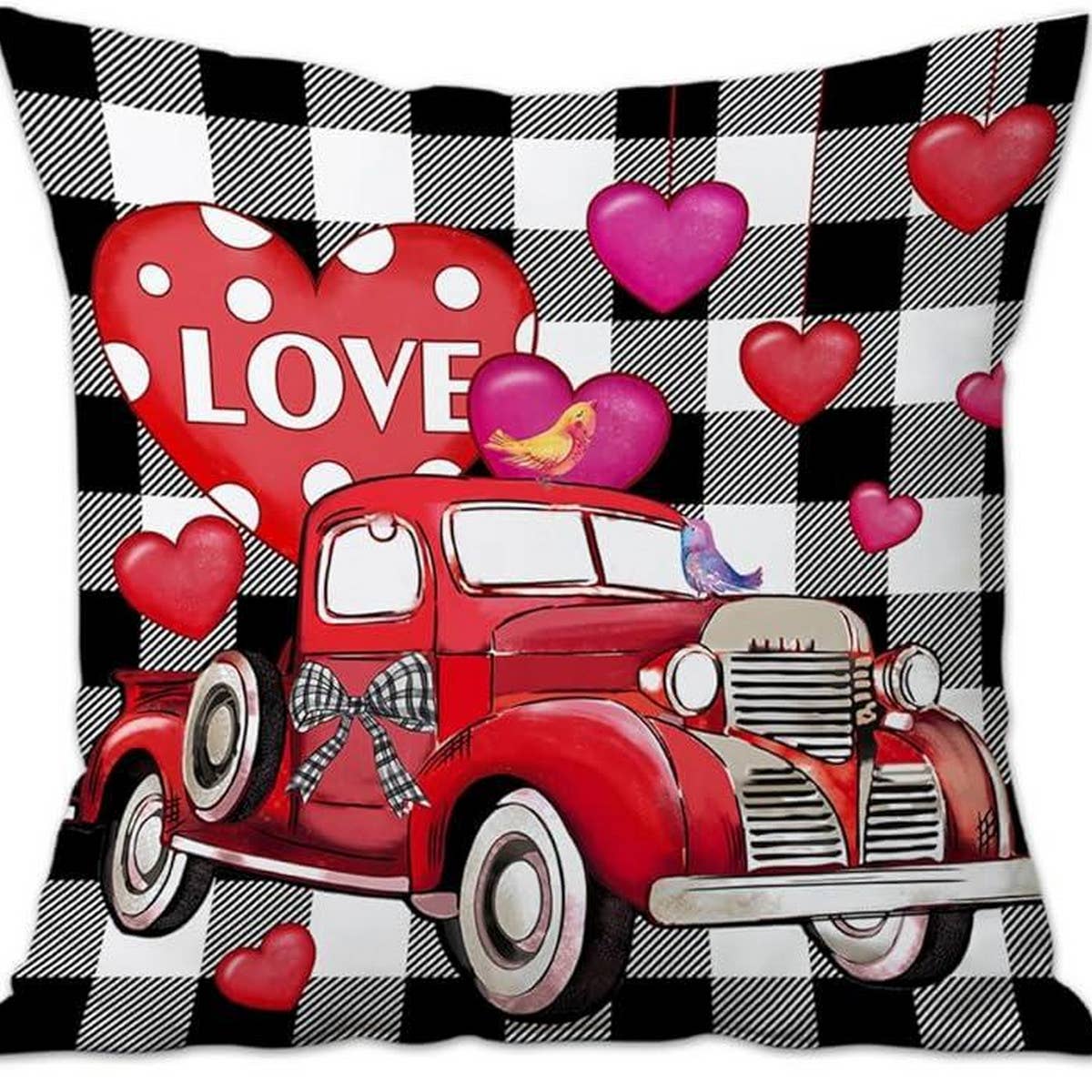 LOVE VALENTINES DAY PILLOW COVER_CWMM0767