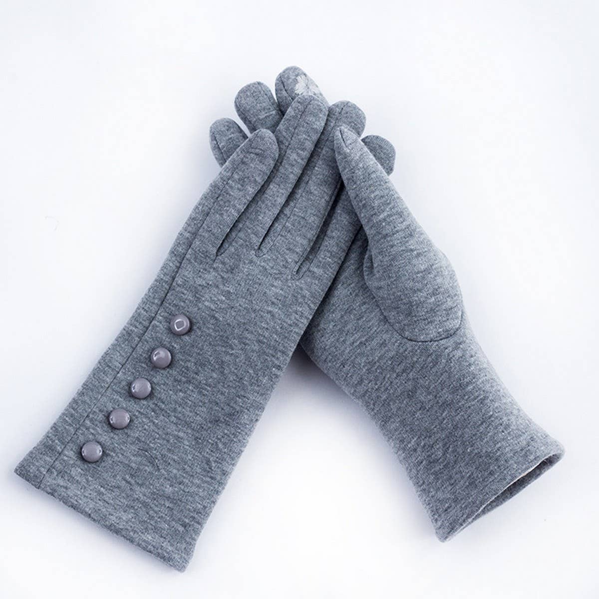 Autumn And Winter Five-Finger Warm Gloves_Cwmm1532