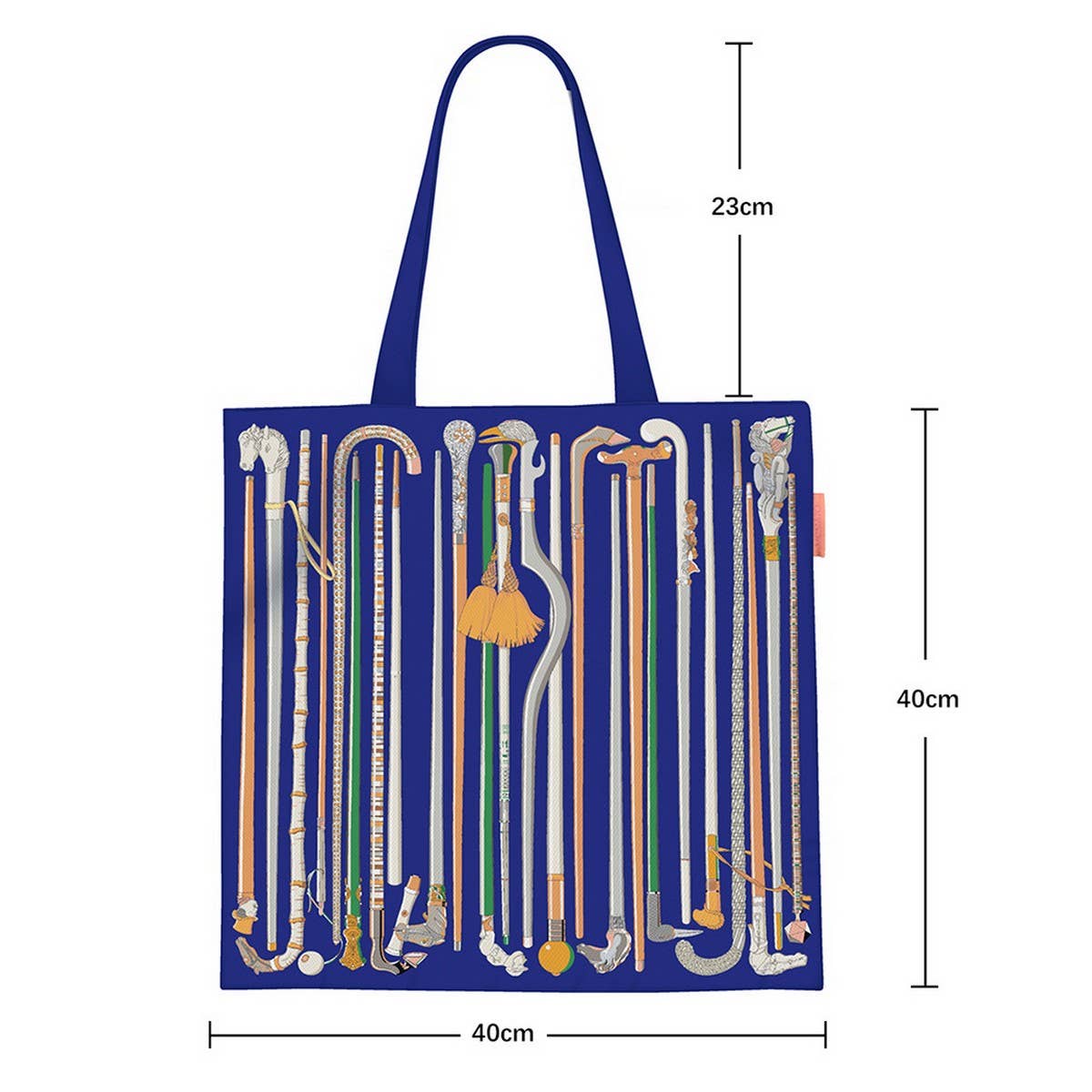 STUDENT CANVAS TOTE BAG SPACIOUS DESIGN_CWAB5138