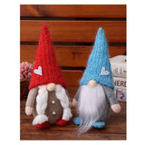 Cwmm1736_10.24" Christmas Rudolph Gnome Home Decor