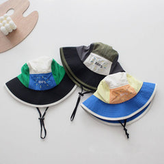 CHILDRENS FASHION CONTRAST COLOR BUCKET HAT_CWAH2877
