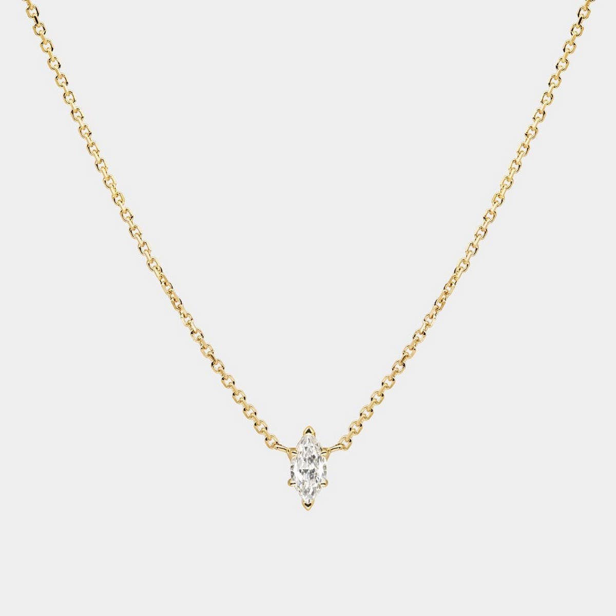 Zirconia Val Round Pendant Necklace_Cwmm5297