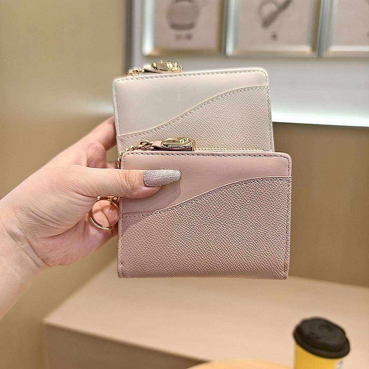 Minimalist Ins Style Bifold Wallet_Cwab06240