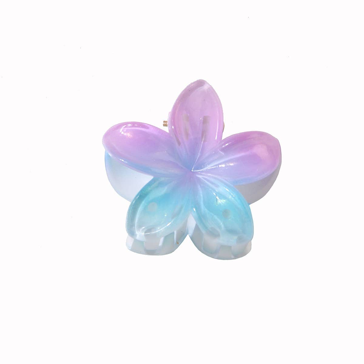CANDY COLOR PLUMERIA HAIR CLAW SWEET FLORAL CLIP_CWMM4985