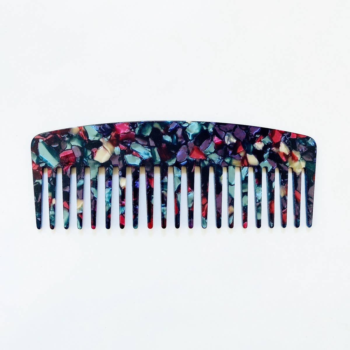 SIMPLE ANTI STATIC LEOPARD PRINT HAIR COMB_CWMM1093