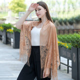 LACE SHAWL FOR WOMEN EVENING CASUAL WRAP_CWASC1082
