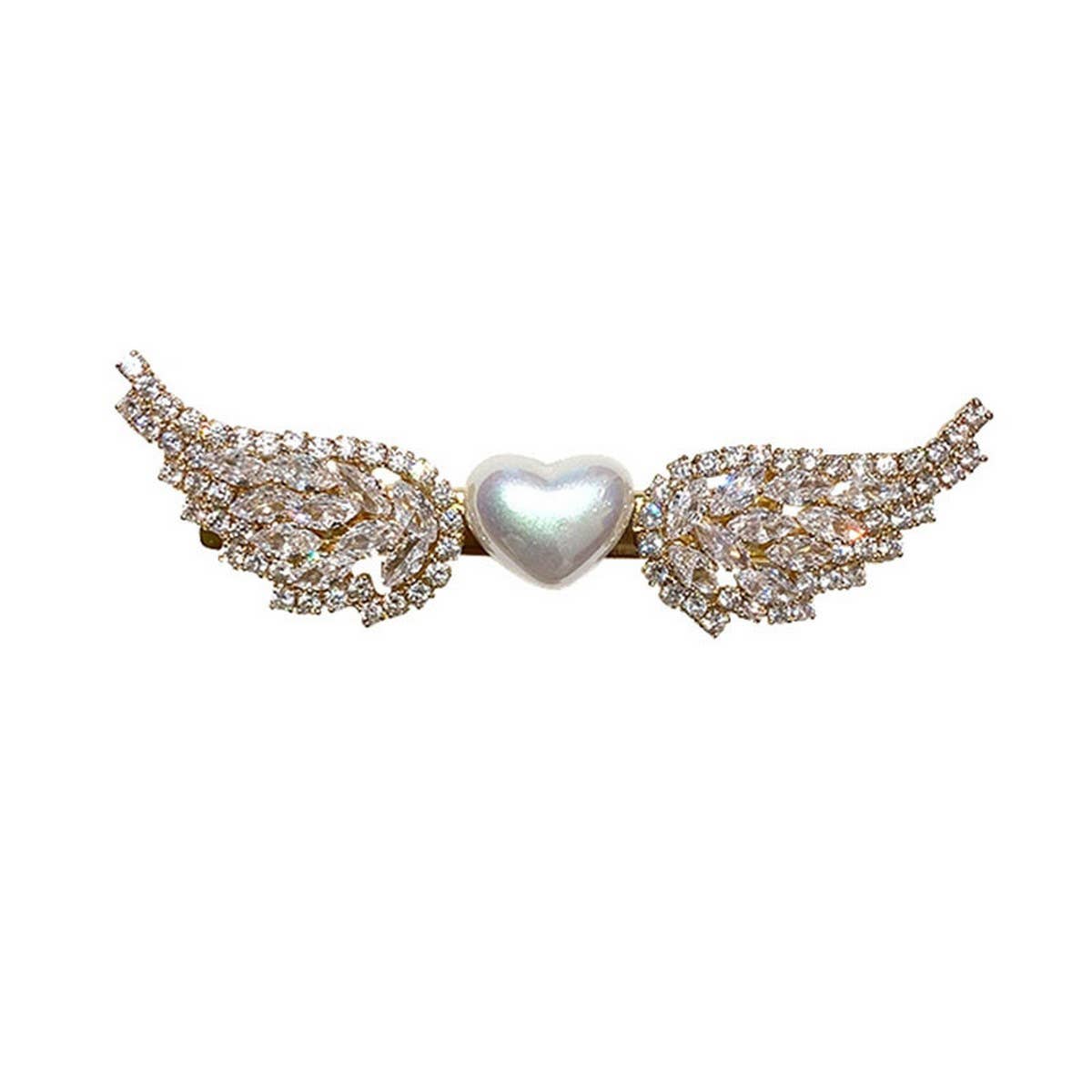 SWEET PEARL SIDE CLIP RHINESTONE BANGS CLIPHAIRPIN_CWAHA4697