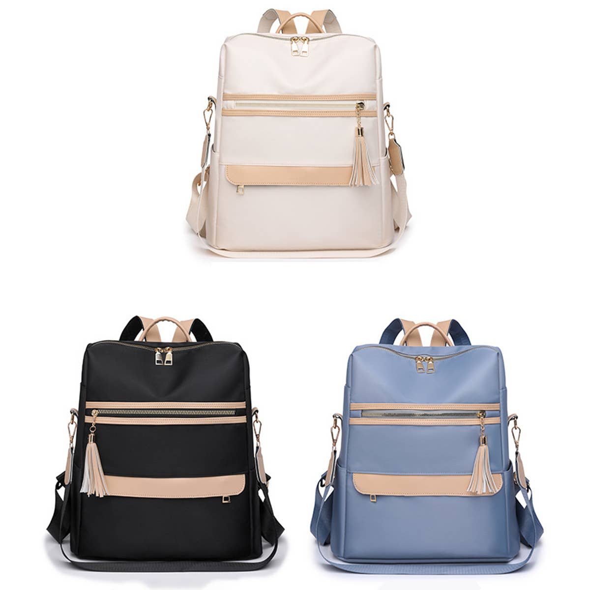 HANDBAG BACK TO SCHOOL NYLON BACKPACK FOR WOMEN_CWAB0755