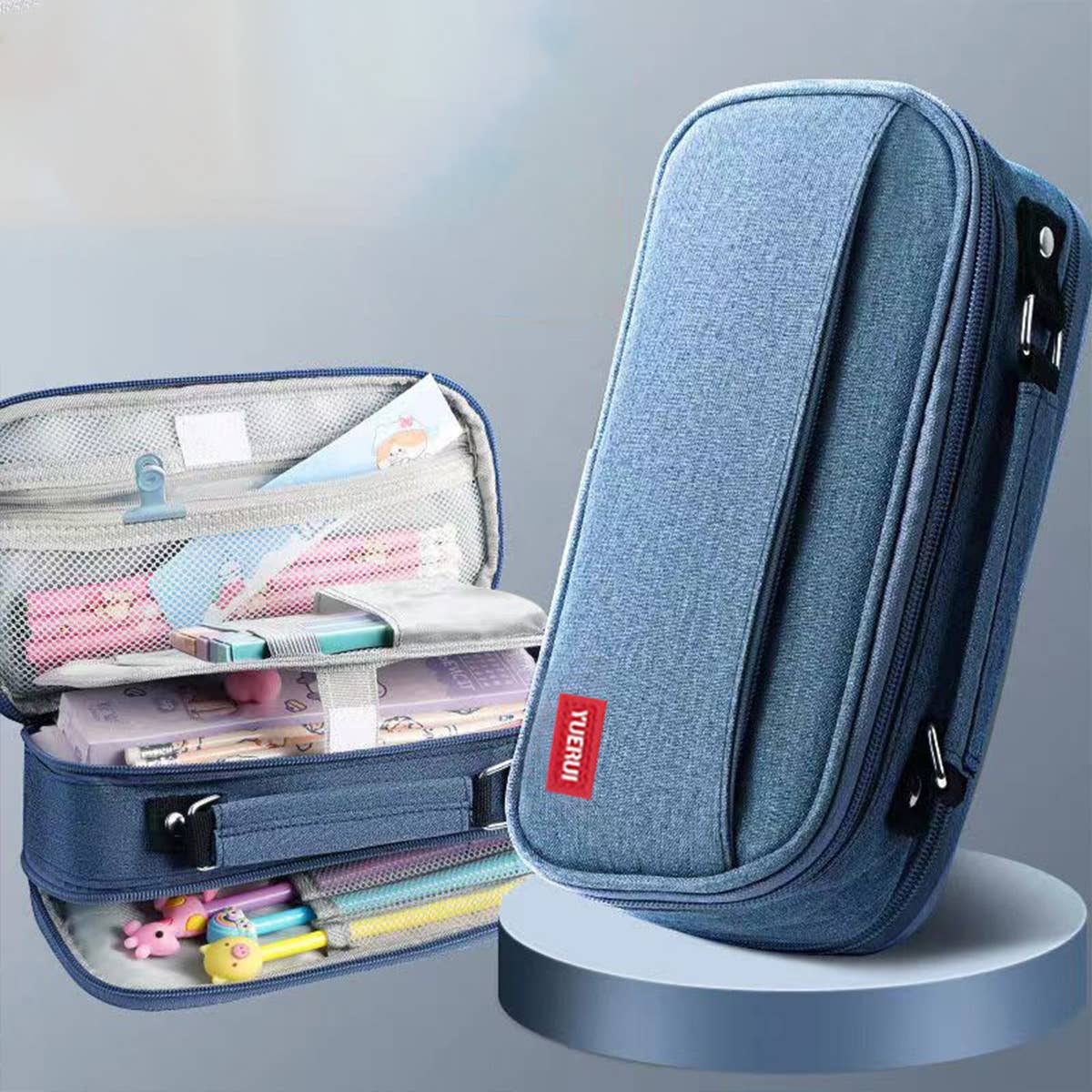 Three-Layer Thickened Dirt-Resistant Pencil Pouch_Cwab2803