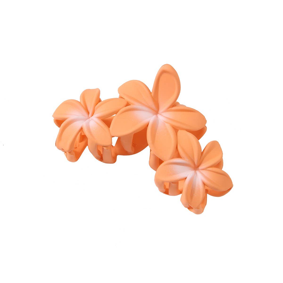 CANDY COLOR FLOWER HAIR CLAW EGG FLOWER SIDE CLIP_CWMM5007