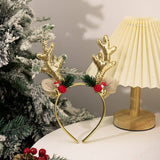 Cwmm10321_Christmas Reindeer Antler Headband With Bells