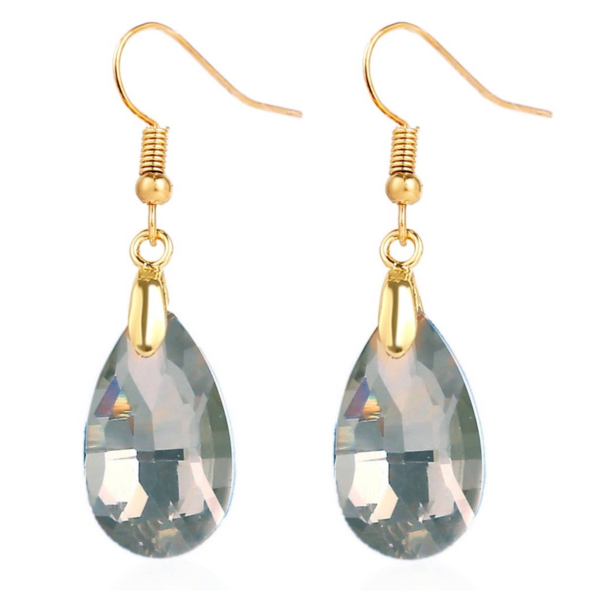 Water Droplet  Decor Drop Earrings