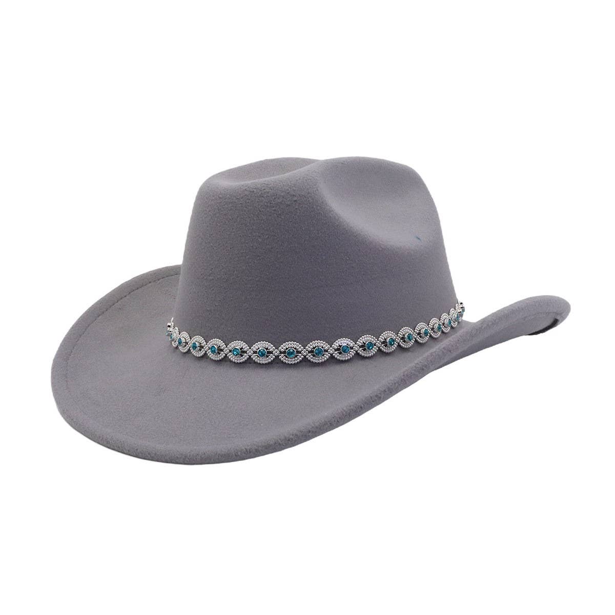 MEN WOMEN WOOL COWBOY FEDORA HAT NEW WINTER_CWAH04473